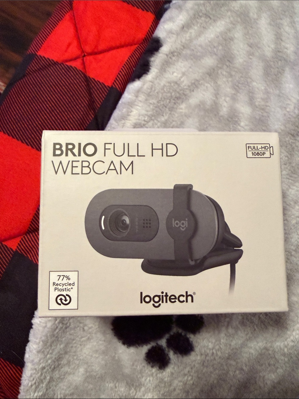 Logitech Brio Full HD Webcam - Black